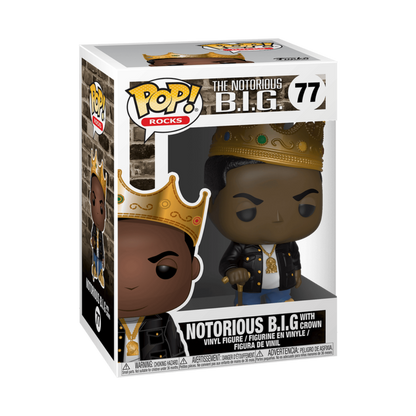 Funko pop!: Notorious B.I.G. with crown #77