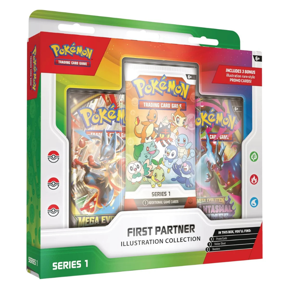 Pokémon TCG: First Partner Illustration Collection Series 1