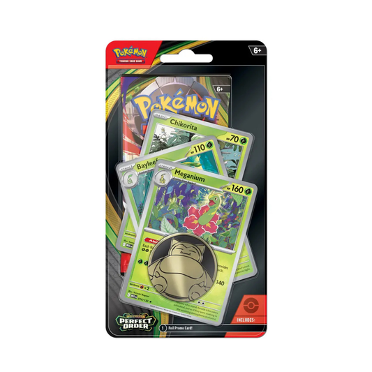 Pokémon TCG: Perfect Order - Meganium Premium Checklane Blister