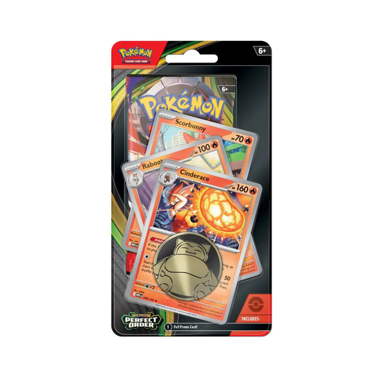 Pokémon TCG: Perfect Order - Cinderace Premium Checklane Blister