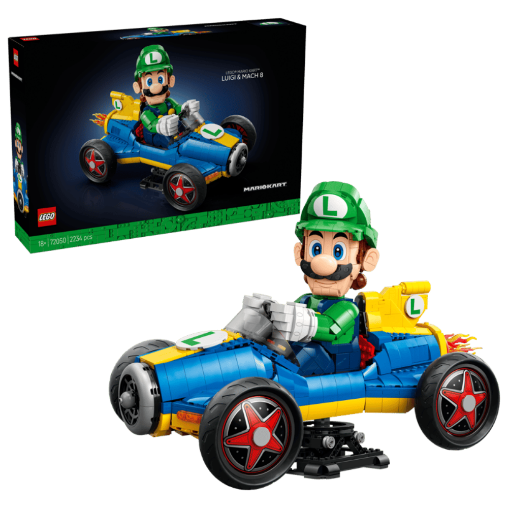 LEGO Mario Kart™: Luigi en Mach 8