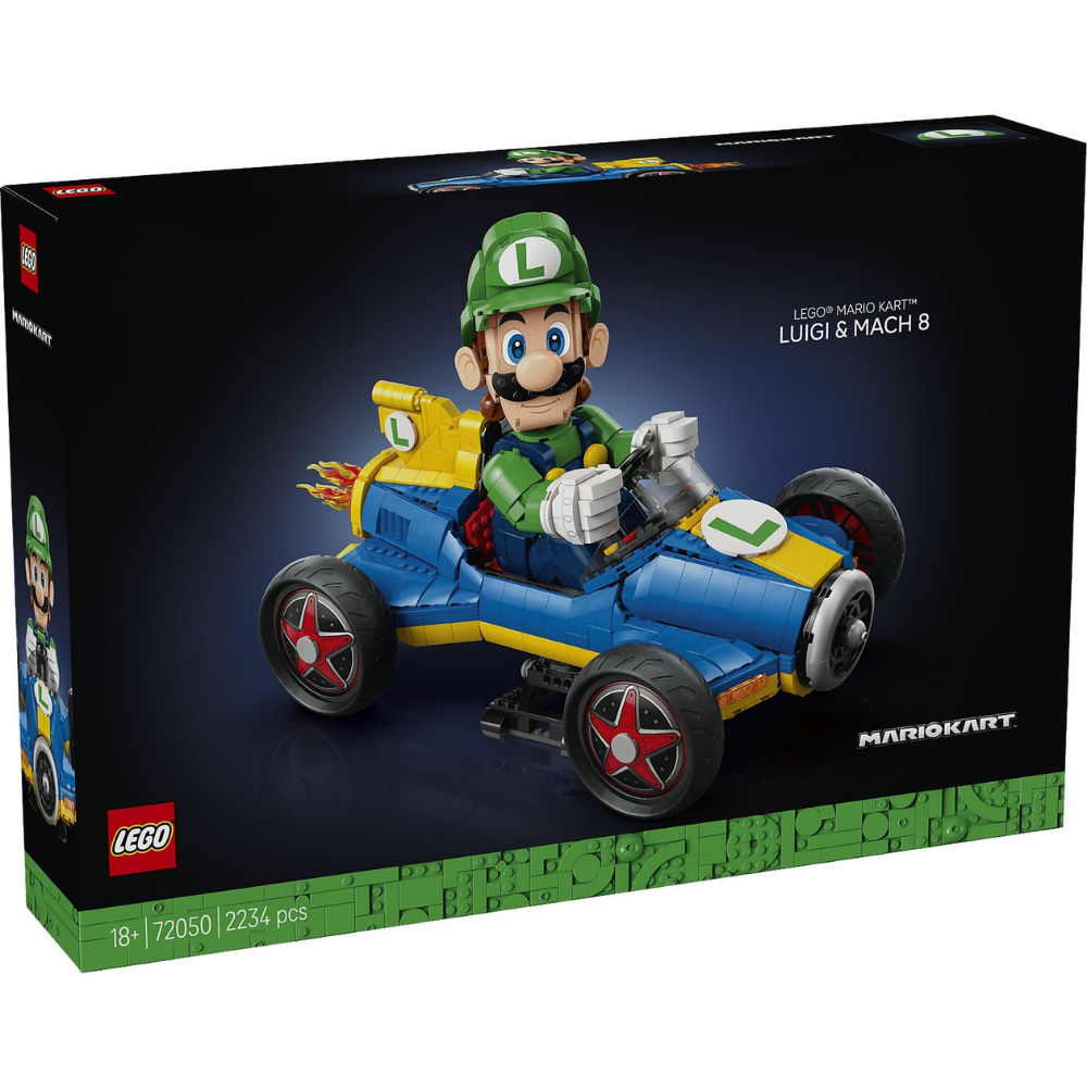 LEGO Mario Kart™: Luigi en Mach 8