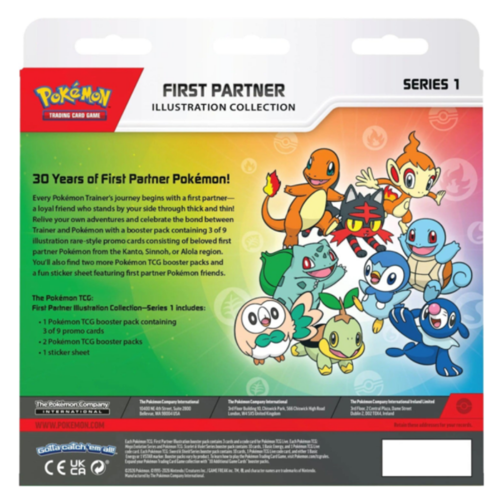 Pokémon TCG: First Partner Illustration Collection Series 1