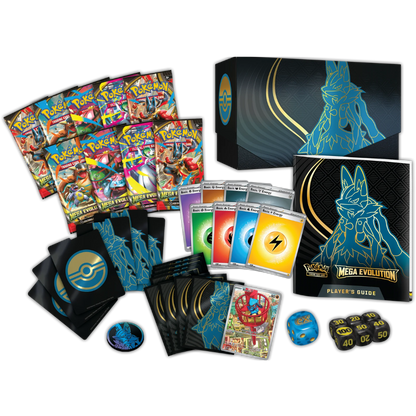 Pokémon TCG: Mega Evolution Elite Trainer Box (Lucario)
