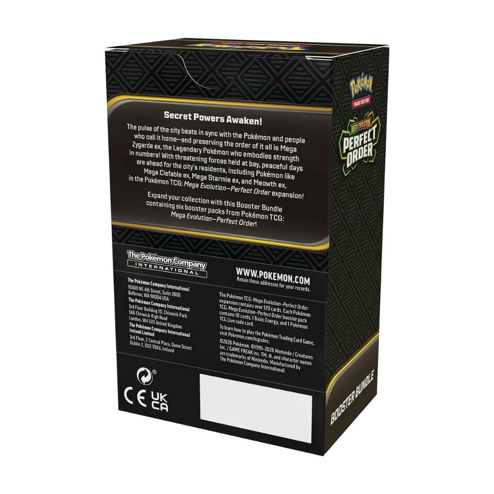 Pokémon TCG: Perfect Order Booster Bundle