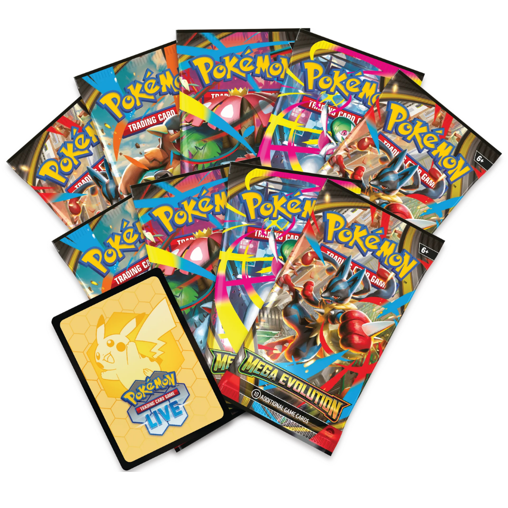 Pokémon TCG: Mega Evolution Elite Trainer Box (Lucario)