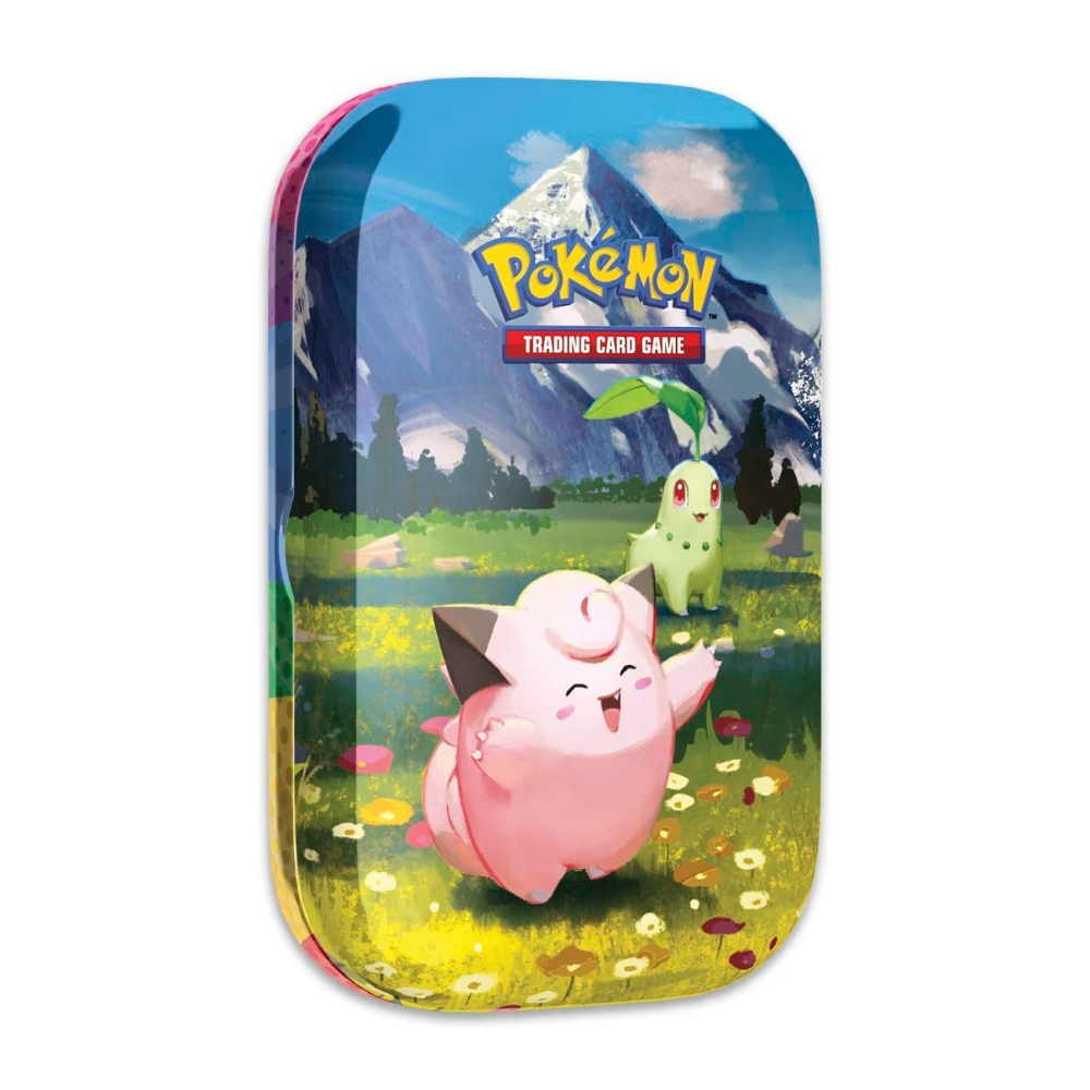 Pokémon TCG: Mega Evolution - Ascended Heroes Mini Tin (Clefairy & Chikorita)