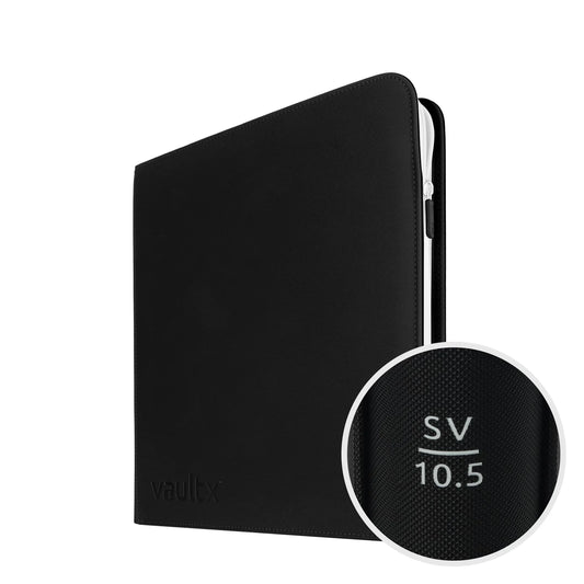 Vaultx - Zip Binder SV10.5 (12pocket Black)