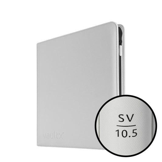 Vaultx - Zip Binder SV10.5 (12pocket White)