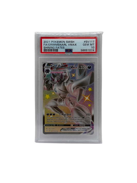 Pokémon - Grimmsnarl VMAX #SV117 (PSA 10)